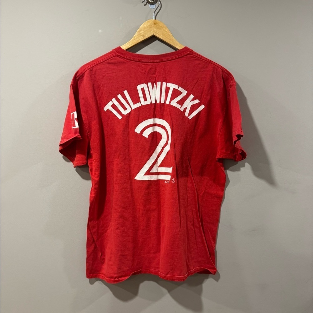 Troy Tulowitzki Toronto Blue Jays Canada Day T-Shirt - Picture 2 of 8